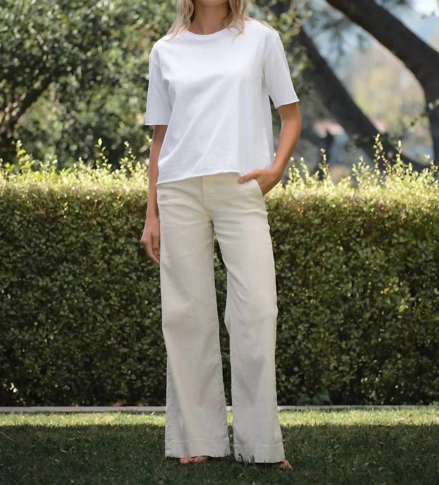 Frank & Eileen - West Village Wide Leg Trouser