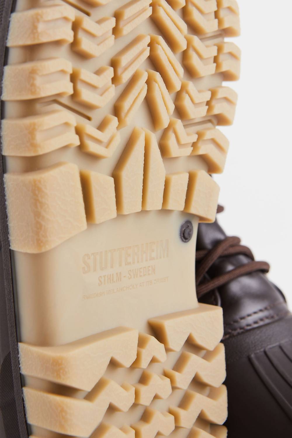 Stutterheim - Men's Patrol Duck Leather Combat Boots