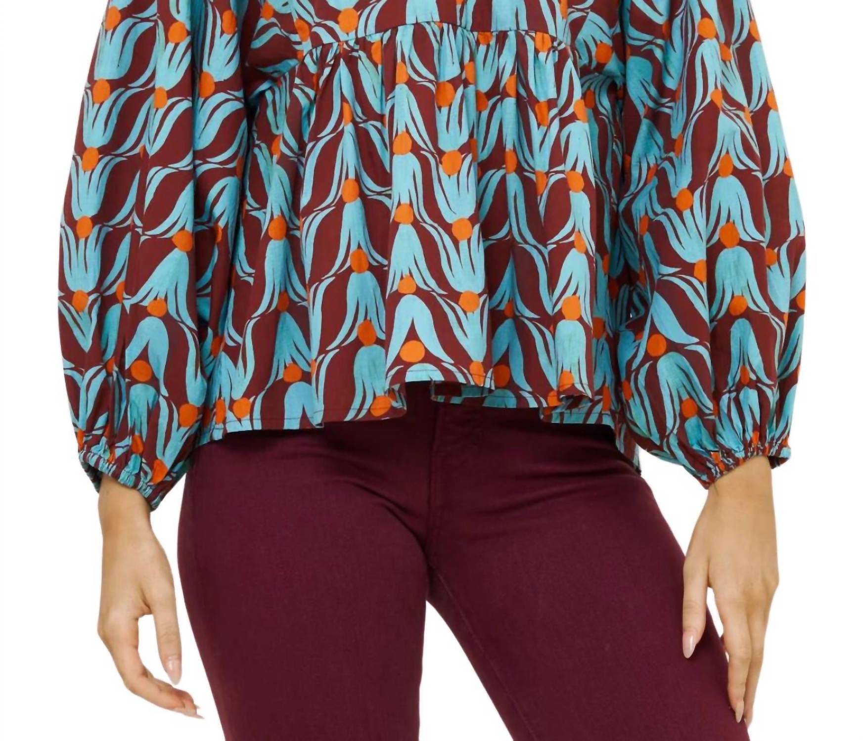 Oliphant - Mandarin Balloon Top