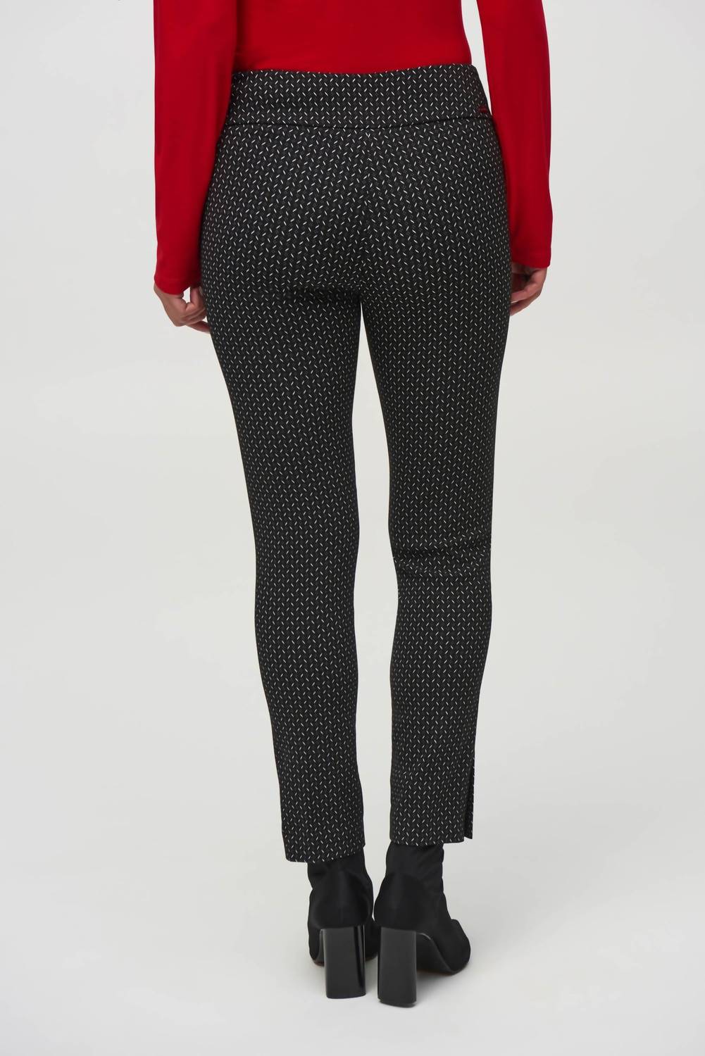 Joseph Ribkoff - Abstract Print Pull-on Pants