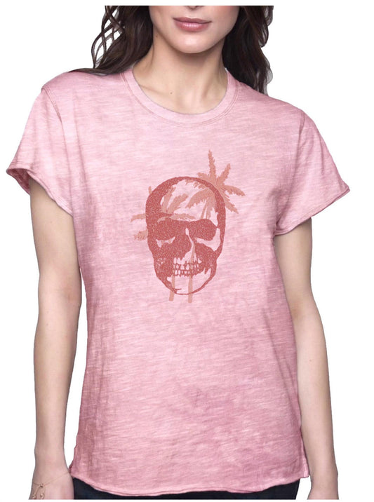 Unsweetened - Palm Skull Tee