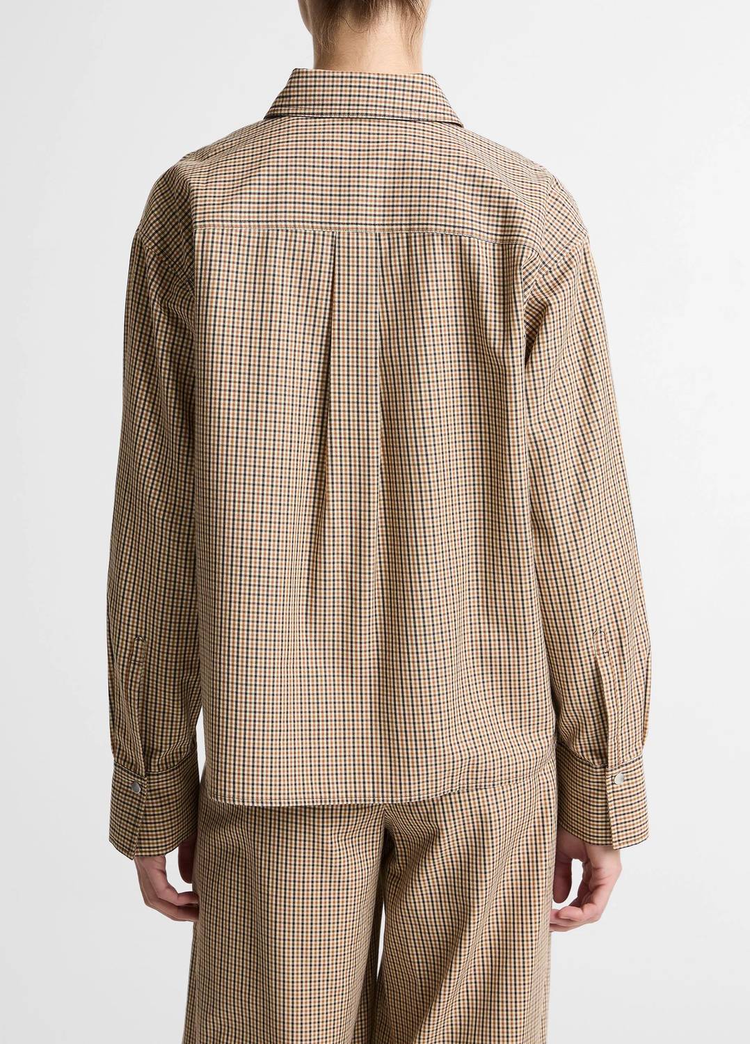 Vince - Cropped Long Sleeve Shirt