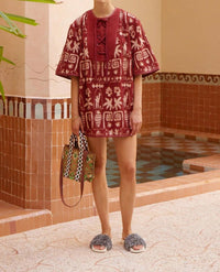 Alemais - Maya Mini Coverup Mini Dress