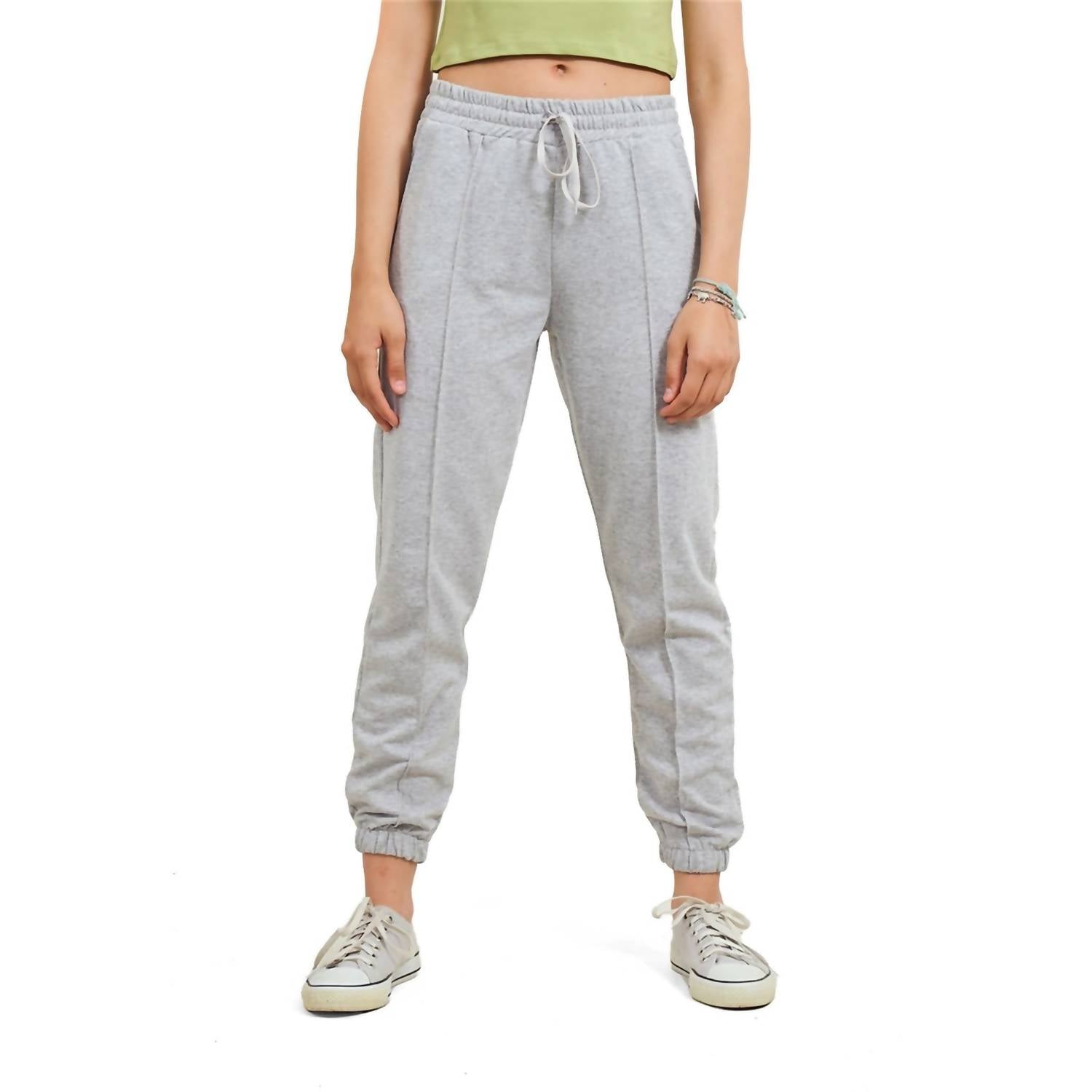 Ambar - High-rise Cotton Jogger Pants