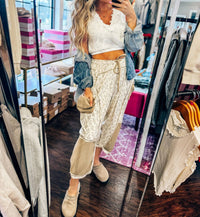 Pol - Folklore Wide Leg Lounge Pants
