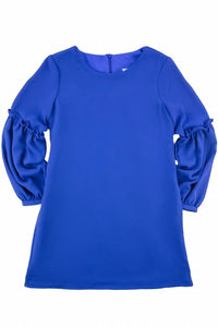 Florence Eiseman - Girls Chiffon Long Sleeve Dress