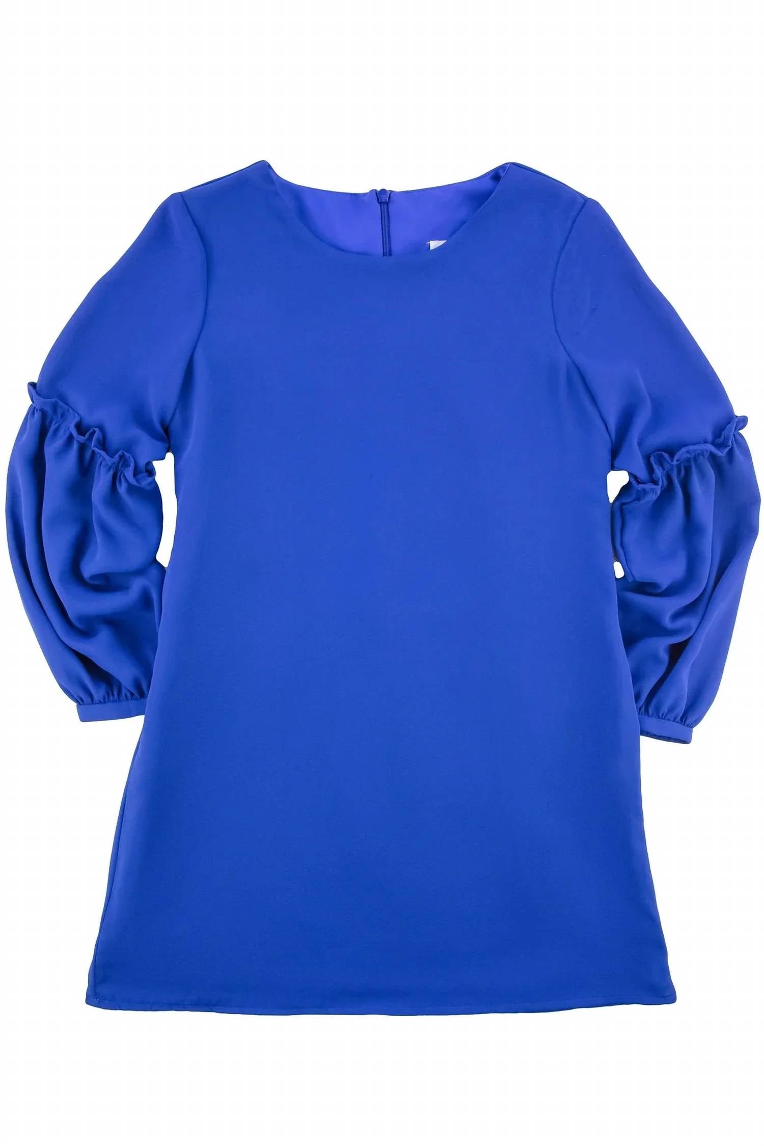 Florence Eiseman - Girls Chiffon Long Sleeve Dress