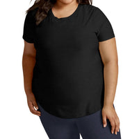 Beyond Yoga - Featherweight On The Down Low Tee - Plus