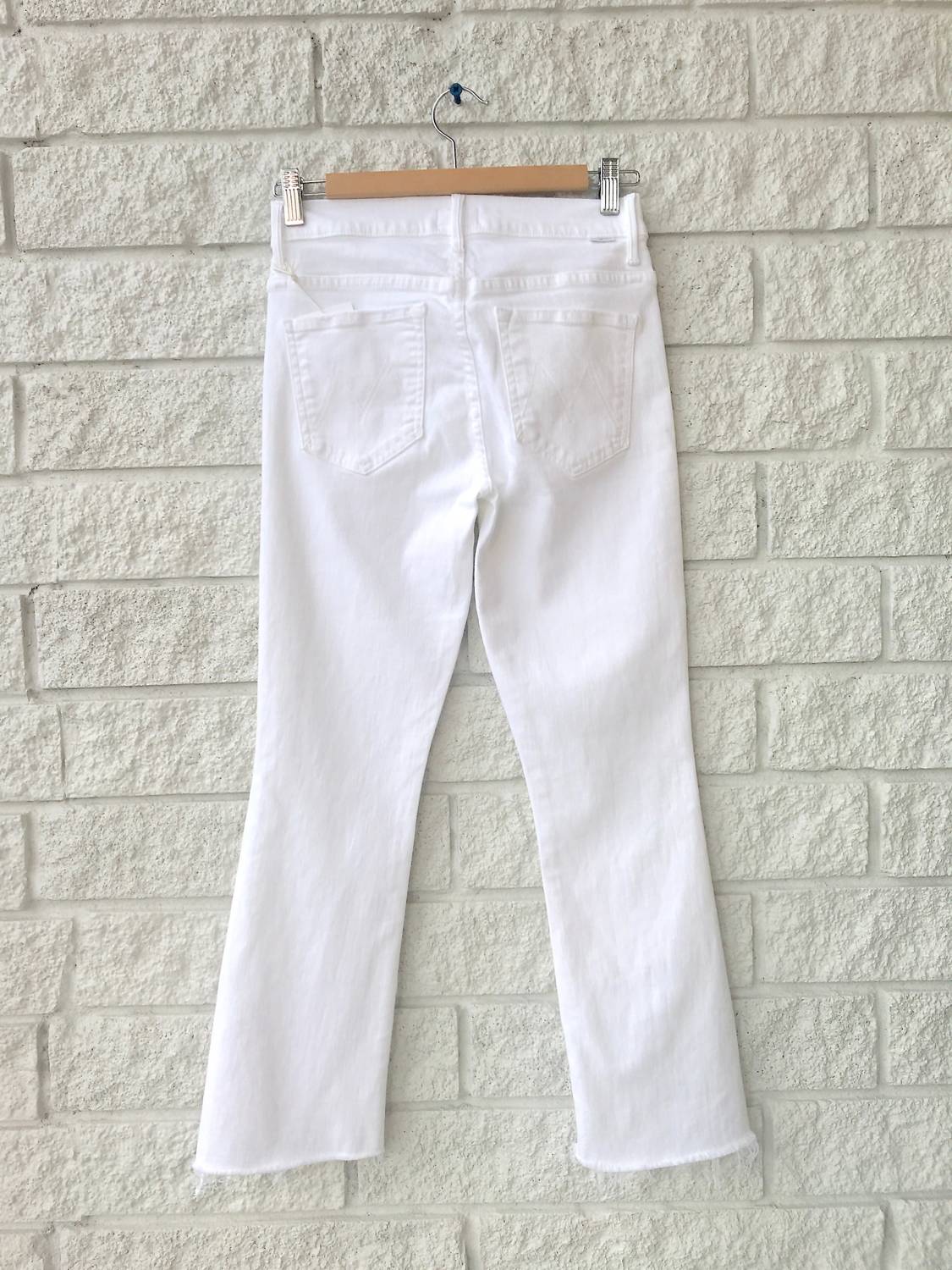 Mother - The Insider Crop Fray Jeans