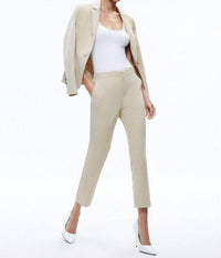Alice + Olivia - Nicky Chino Waistband Slim Ankle Pants