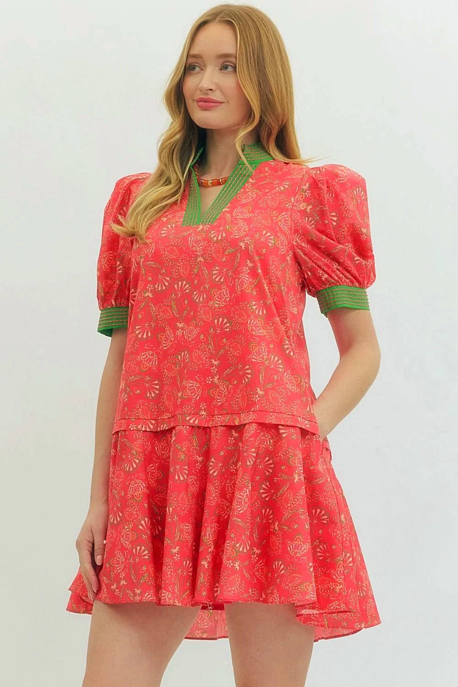 Entro - Backyard Ruffle Dress