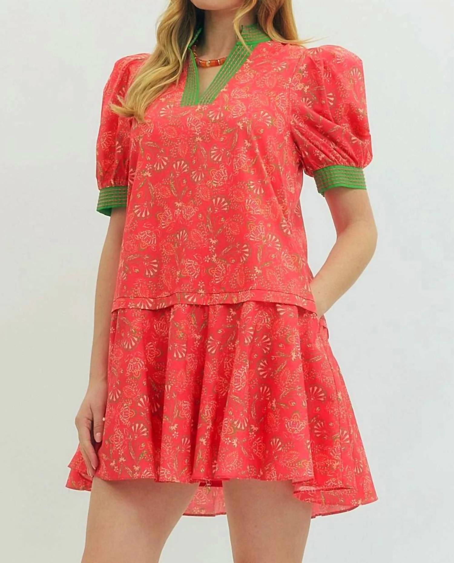 Entro - Backyard Ruffle Dress