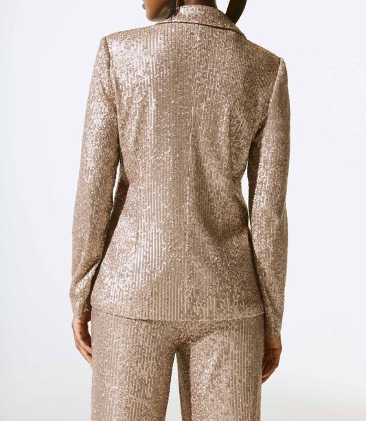 Joseph Ribkoff - Sequined Long Sleeve Blazer