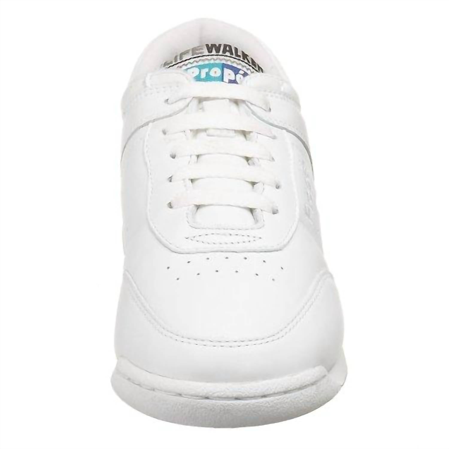 PROPET Women's Life Walker Sneaker in white - women's sneaker - alternate view