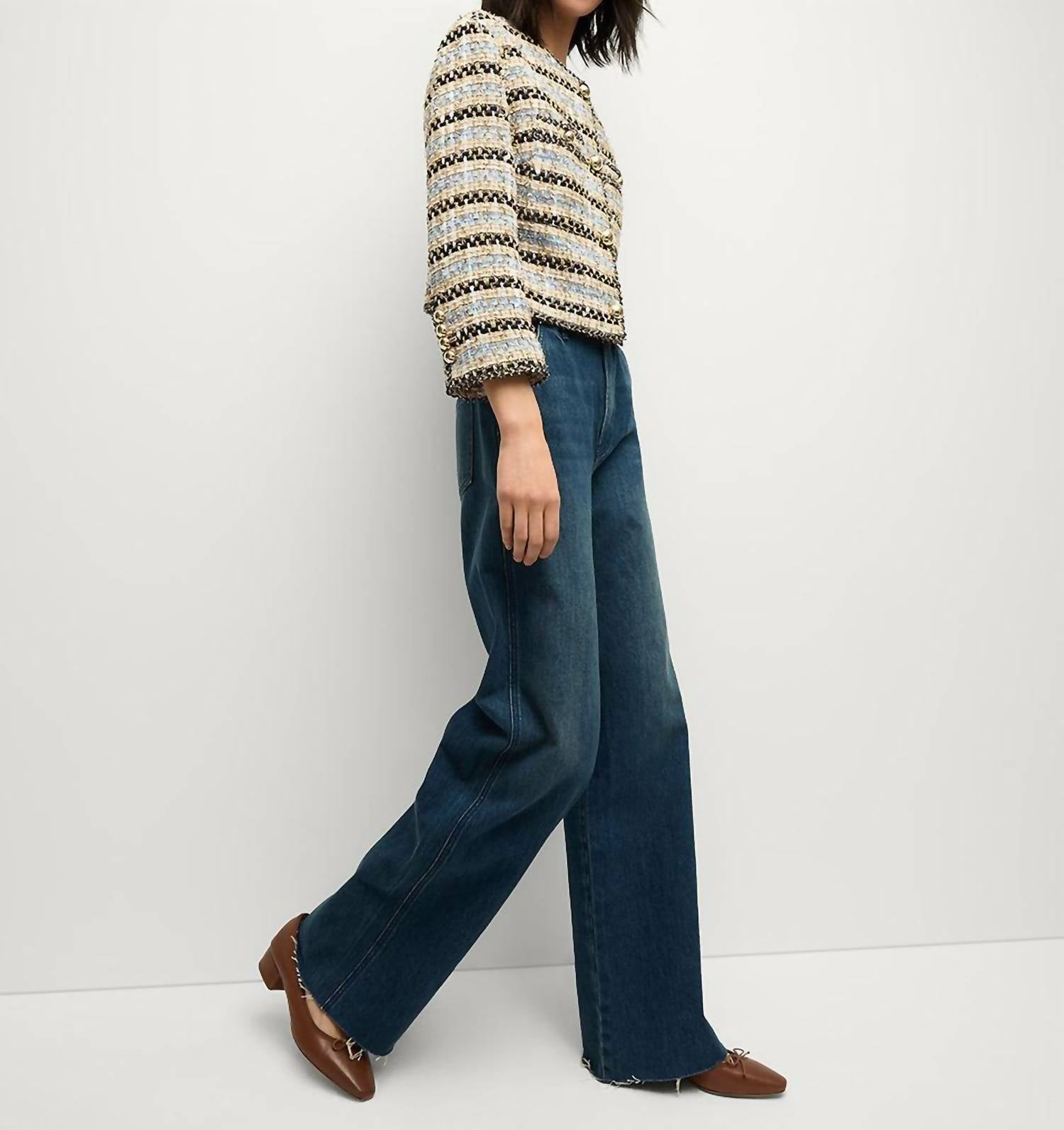 Veronica Beard - Sumira Metallic Tweed Jacket
