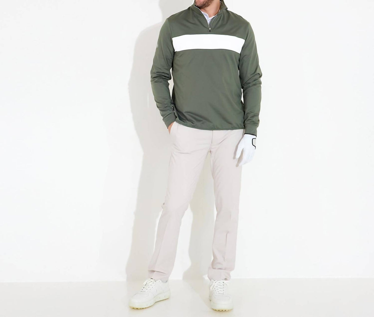 Abacus Sportswear Us - Club Midlayer Half-zip Pullover
