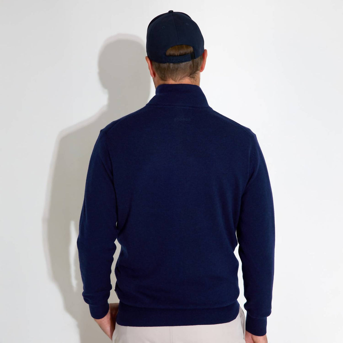 Abacus Sportswear Us - Liffin Knitted Half-zip Windstopper Sweater