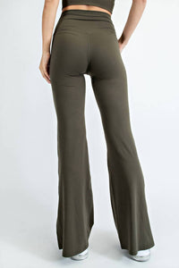 Rae Mode - Crossover Waist Flared Leggings
