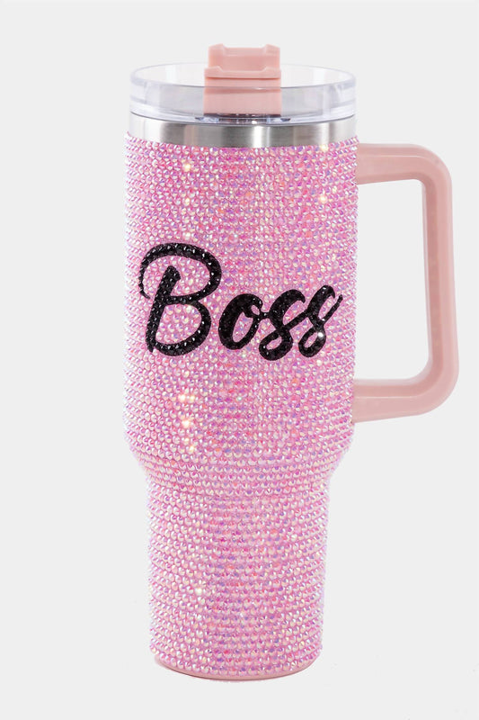 Nima Accessories - Women's Boss Rhinestone Tumbler