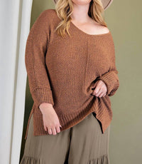 Ee:Some - Vivianne Curvy Knit Sweater
