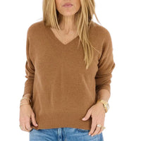Kerri Rosenthal - Deep V-neck Love Sweater