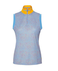 AUDREY PRINT-TX JERSEY TOP