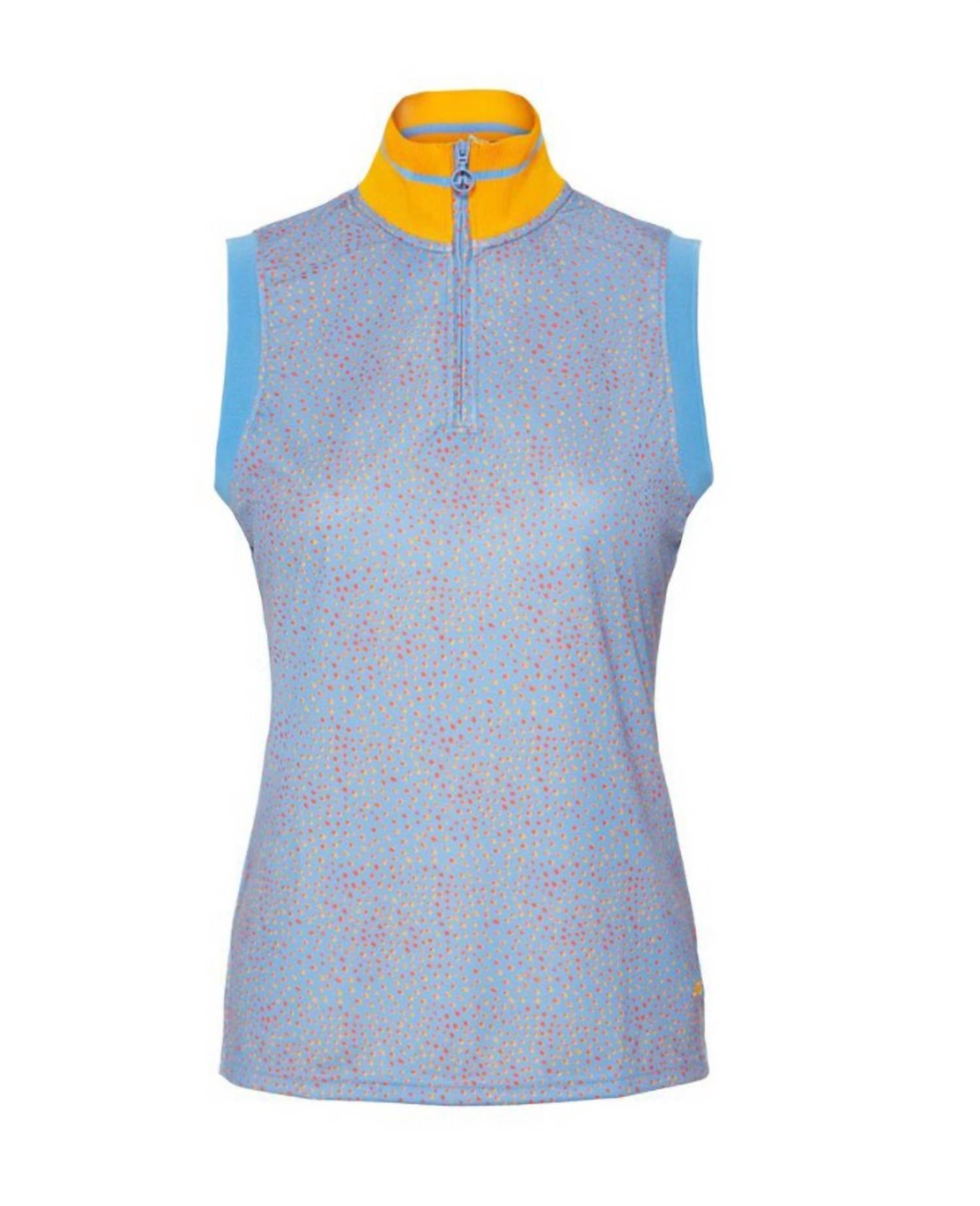 AUDREY PRINT-TX JERSEY TOP