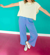 Rae Mode - Anna Open Back Slub Tee