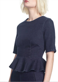Corey Lynn Calter - Yolanda Short Sleeves Peplum