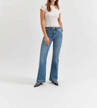 Daze - Heartbreaker Mid Rise Flare Jeans