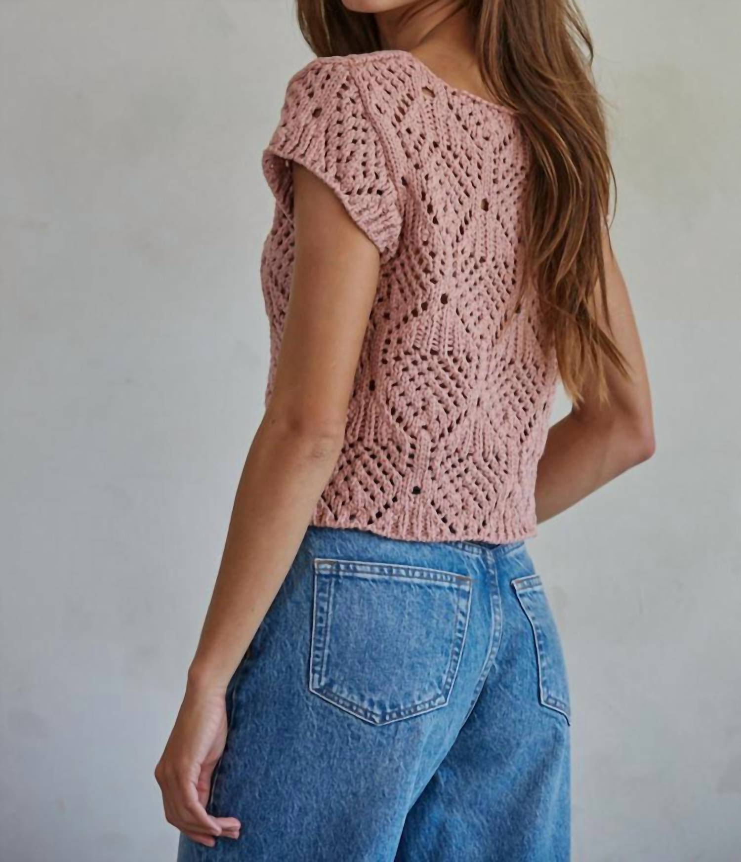 By Together - Kendra Crochet Top