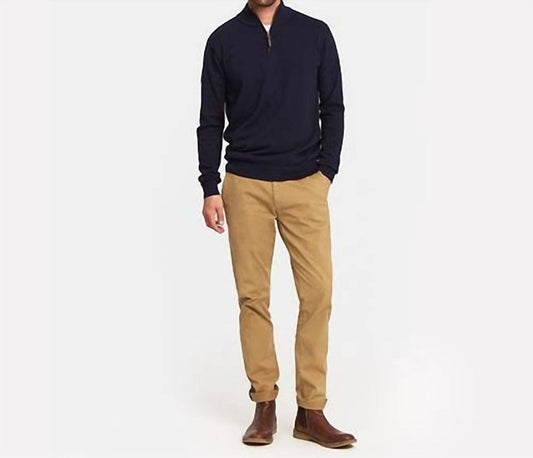 Joules - Hillside Half Zip Funnel Neck Jumper Top