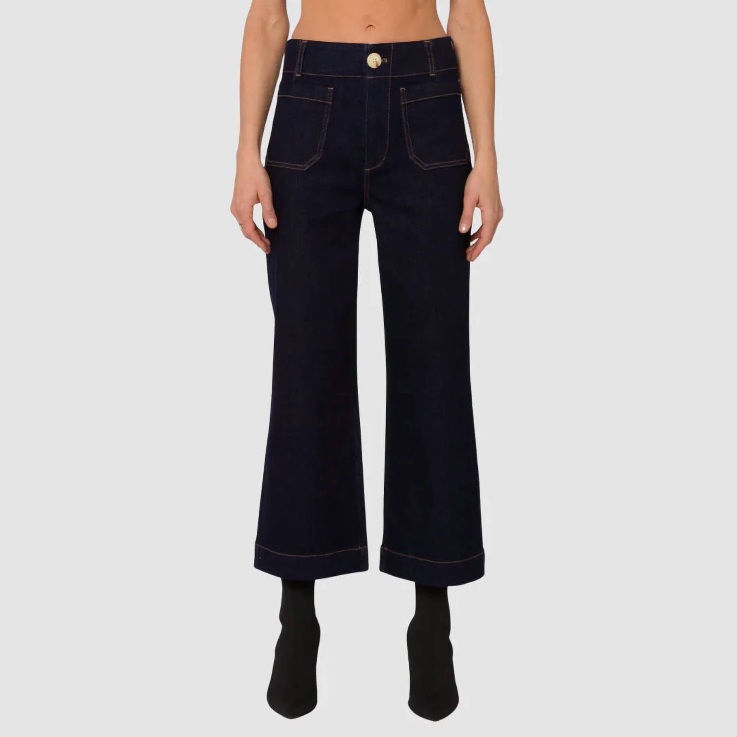 Velvet Heart - Alyx Denim Wide Leg Pants