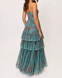 Hutch - Isabella Romantic Vining Painted Floral Gown