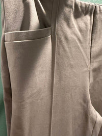 Lysse Women's Amanda Bootcut Crop Pant in salty chino - women's pants - detail view