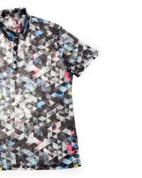 Eight X - Men's Geo Print Polo Shirt