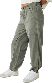 Free People - Turn Away Tapered Carpenter Pants