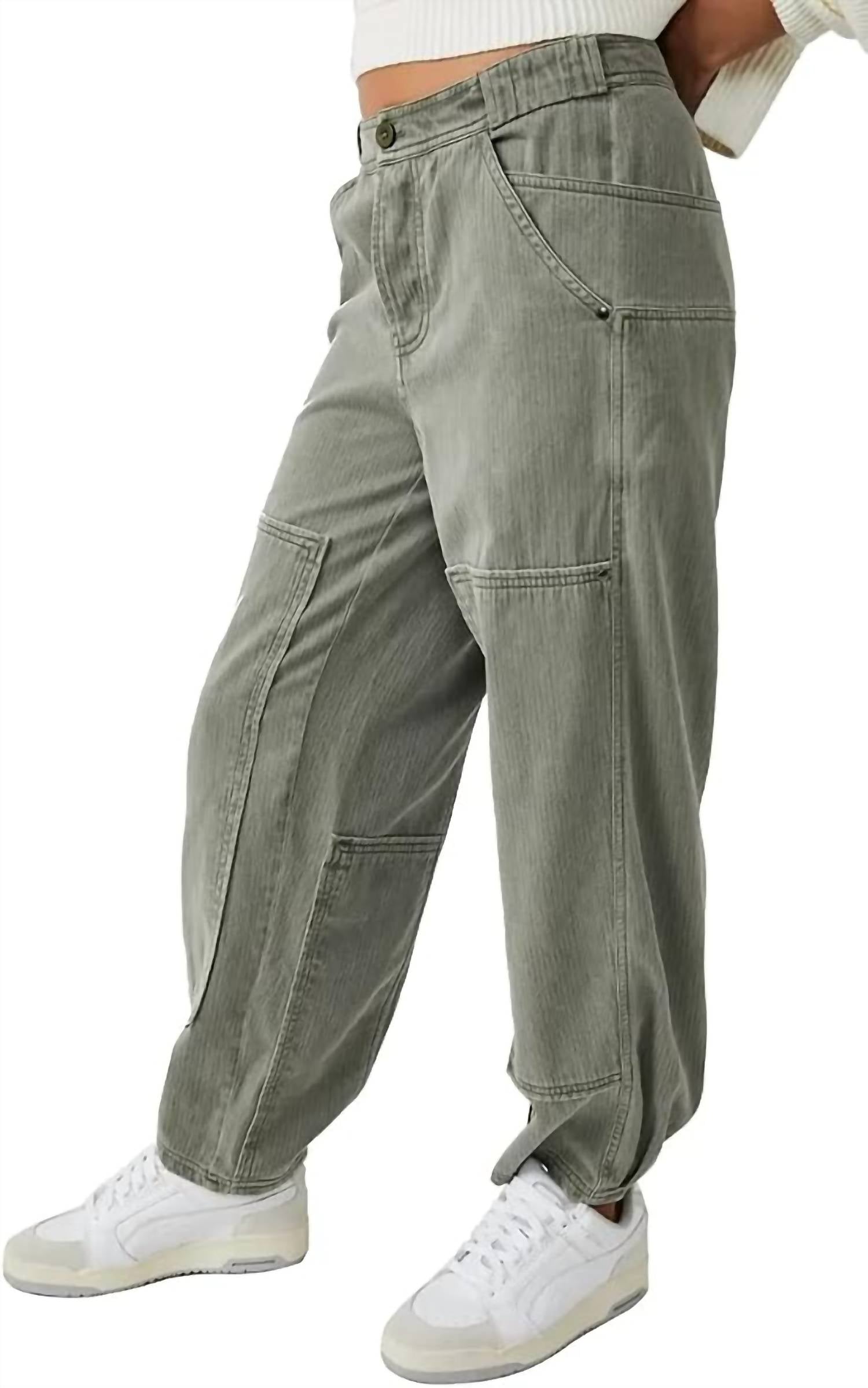 Free People - Turn Away Tapered Carpenter Pants