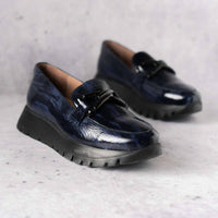 Wonders - A-2474 Rose Patent Leather Loafer