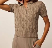 Greyson Clothiers - Bardot Luxe Sweater Polo