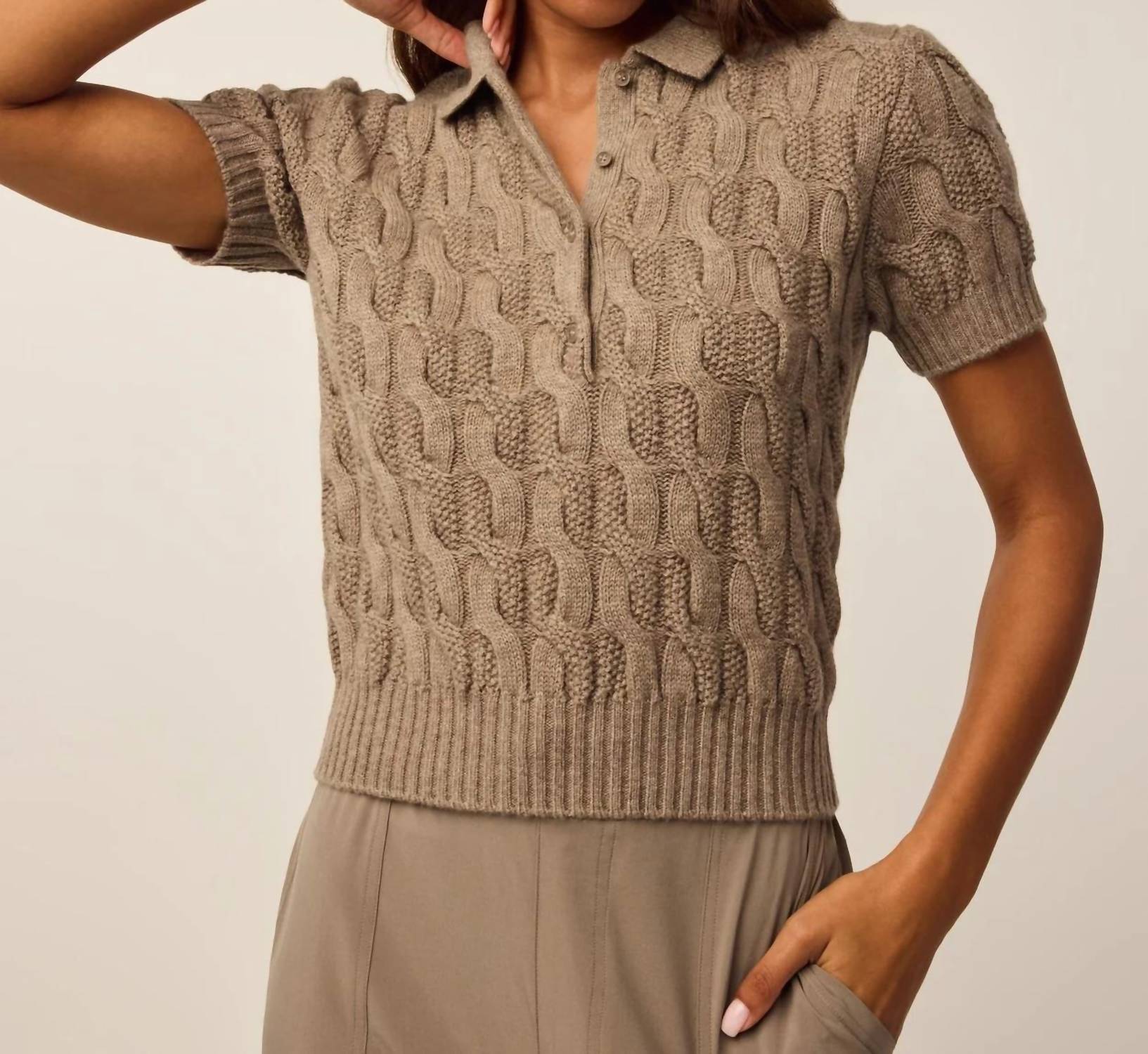 Greyson Clothiers - Bardot Luxe Sweater Polo