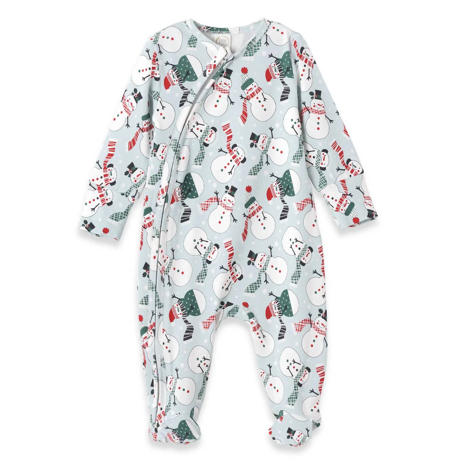 Tesa Babe - Kids Long Sleeve Footed Zipper Romper