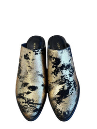 Very Volatile Women's Moonstruck Mule Slides in gold - women's shoe - detail view