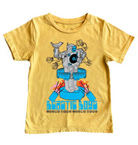 Rowdy Sprout - Boys Sunset Beastie Robot Tee
