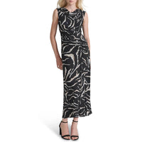 Dkny - Sleeveless Cowl Neck Maxi Dress