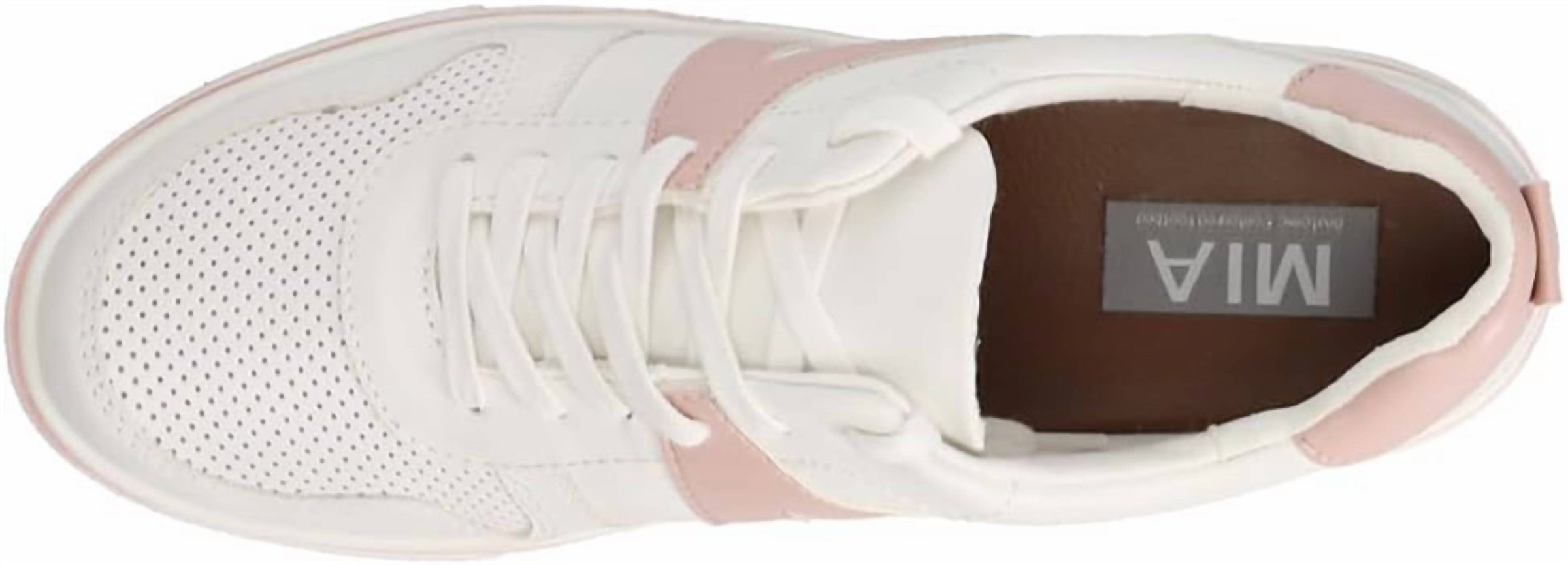 Mia Shoes - Women's Alta Faux Leather Sneakers