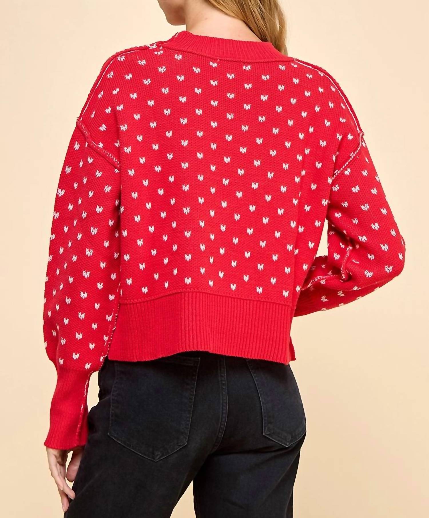 Tcec - I'm Yours Micro Heart Sweater