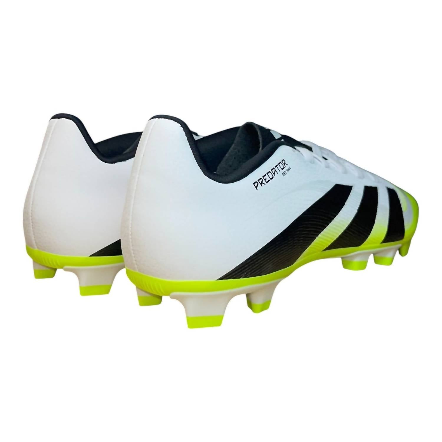 adidas Men's Predator Club Fg/mg Soccer Cleat Shoes in white black - men's shoe - view 4