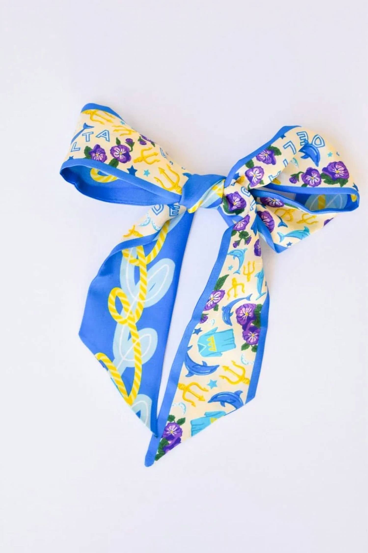 Saturday Silks - Women's Tri Delta Twilly Scarf