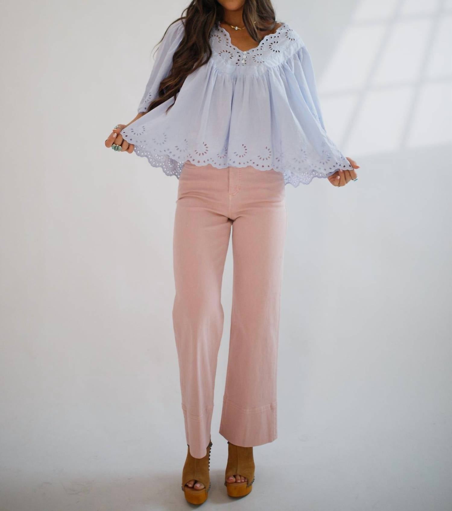 Dear John Denim - Lania Eyelet Blouse